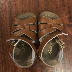 Brown Salt Water sandals size 5T